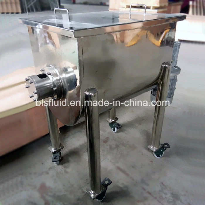 Price of Industrial Horizontal Powder Blender Stainless Steel 20rpm Ribbon Mixer